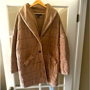 Free People dup Quilted Coat